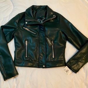 ‼️New Green vegan leather jacket 🌱‼️
